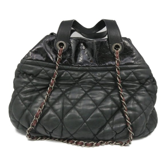 💎✨Authentic✨💎 Chanel Leather In the Mix 2way Hand-ground shoulder bag - Picture 4 of 16